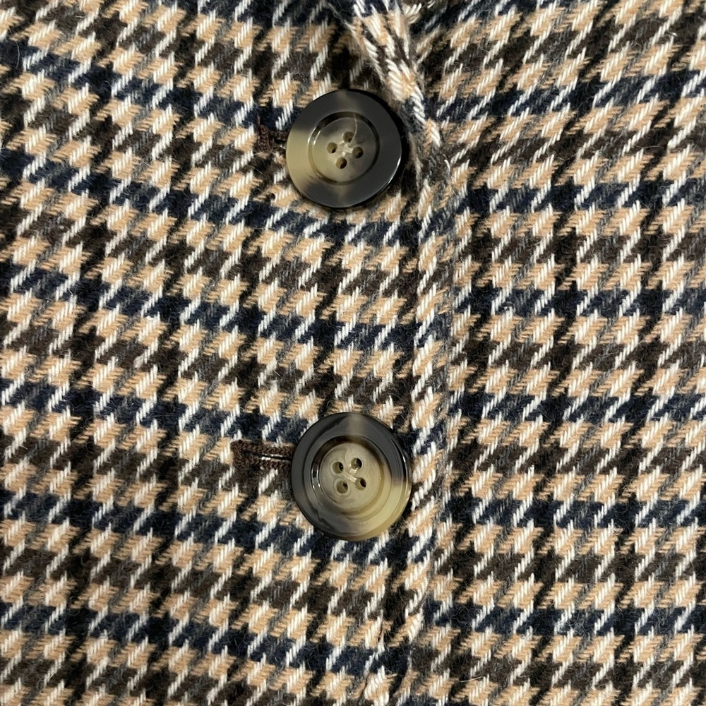 Veronica Beard Brown Houndstooth Blazer - Picture 3 of 8